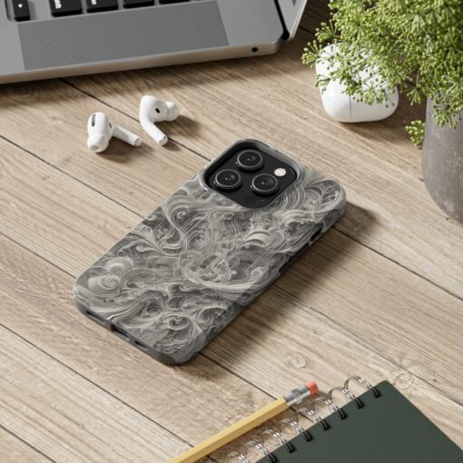 Gray Oblivion Phone Case - Image 6