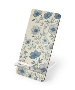 Blue Blossoms Phone Stand