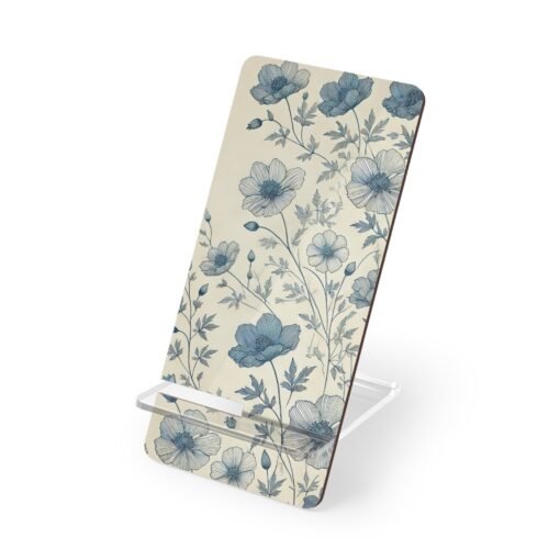 Blue Blossoms Phone Stand