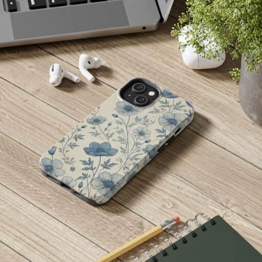 Blue Blossoms Phone Case - Image 8