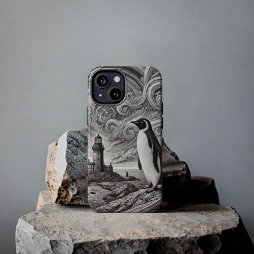Penguin Perplexity Phone Case - Image 4