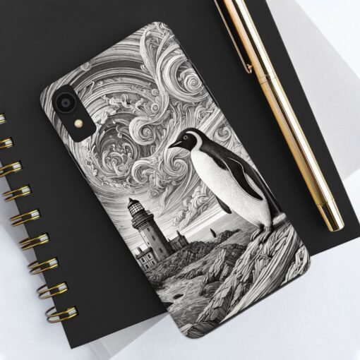 Penguin Perplexity Phone Case - Image 3