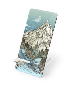 Alpine Serenity Phone Stand
