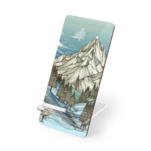 Alpine Serenity Phone Stand