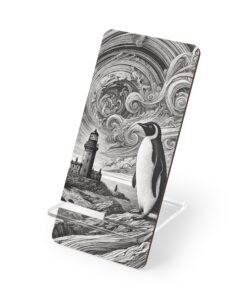 Penguin Perplexity Phone Stand