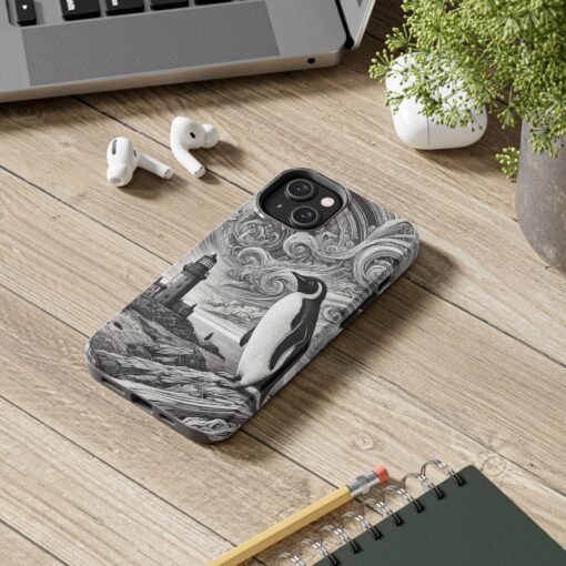 Penguin Perplexity Phone Case - Image 7