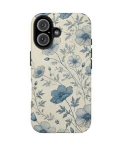 Blue Blossoms Phone Case