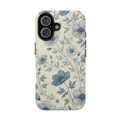 Blue Blossoms Phone Case