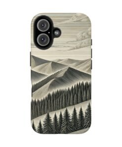 Onward Through the Mountains Phone Case