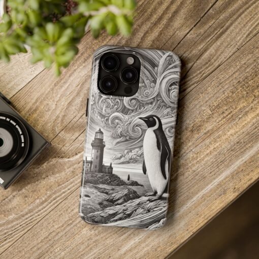 Penguin Perplexity Phone Case - Image 10