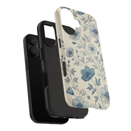 Blue Blossoms Phone Case - Image 3