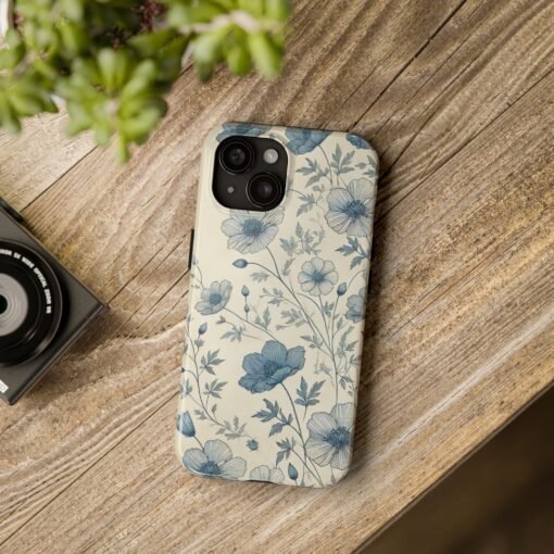 Blue Blossoms Phone Case - Image 10
