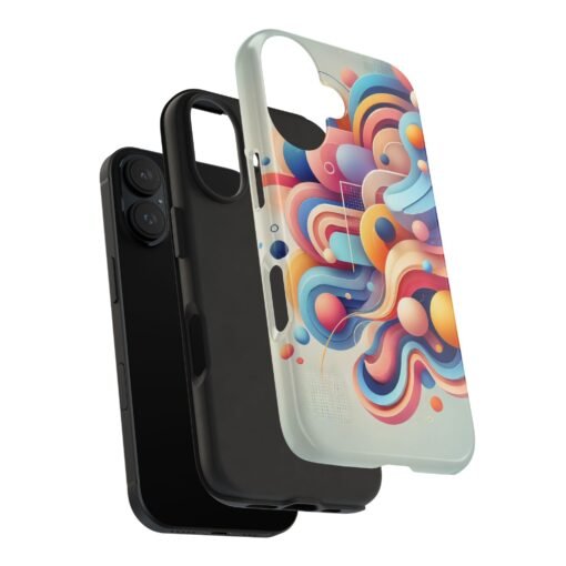 Vibrant Flow Tough Phone Case - Image 12