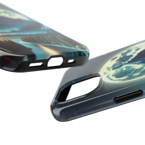 Mountain Under a Moon Tough Phone Case - Image 9