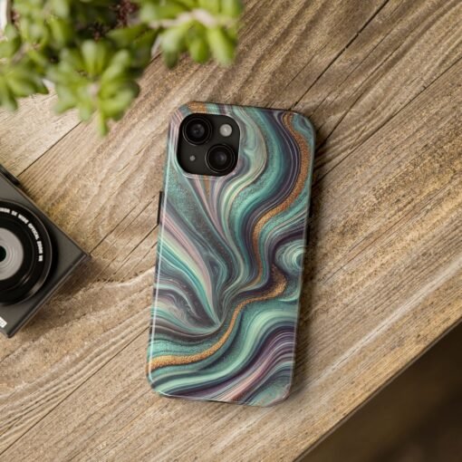 Nebula Tides Tough Phone Case - Image 10