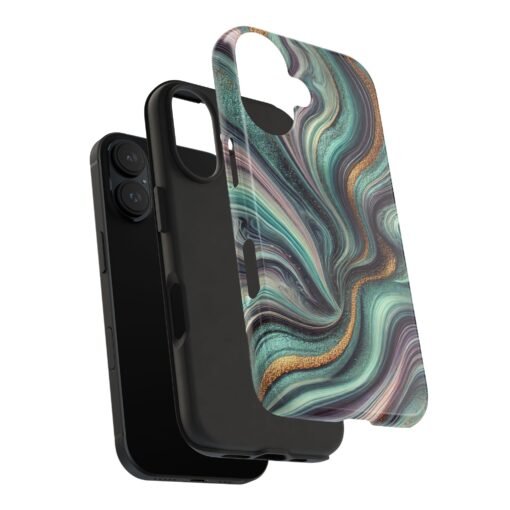 Nebula Tides Tough Phone Case - Image 3