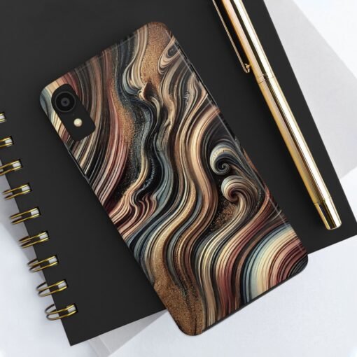 Velvet Tides Tough Phone Case - Image 4