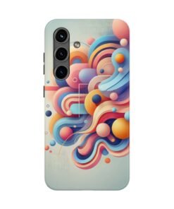 Vibrant Flow Tough Phone Case