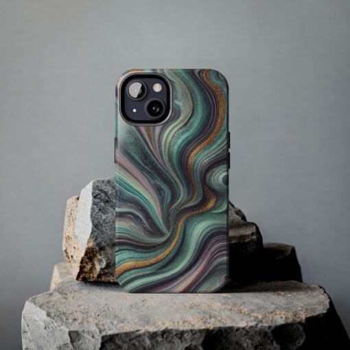 Nebula Tides Tough Phone Case - Image 6