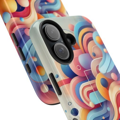 Vibrant Flow Tough Phone Case - Image 11