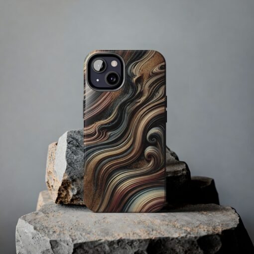 Velvet Tides Tough Phone Case - Image 6
