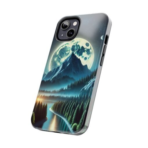 Mountain Under a Moon Tough Phone Case - Image 5