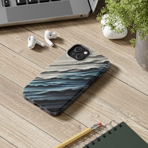Arctic Drift Tough Phone Case - Image 10
