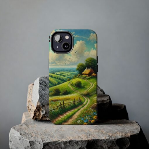 Sky Over Meadowcurve Tough Phone Case - Image 6