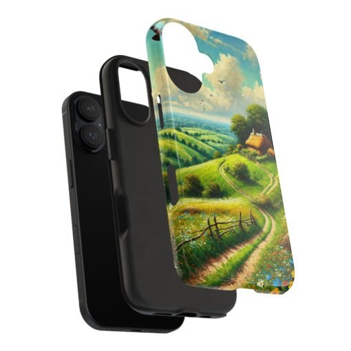 Sky Over Meadowcurve Tough Phone Case - Image 3