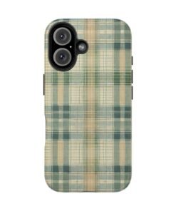 Weathered Harvest Plaid Tough Phone Case
