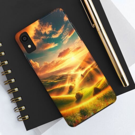 Golden Horizon Tough Phone Case - Image 3