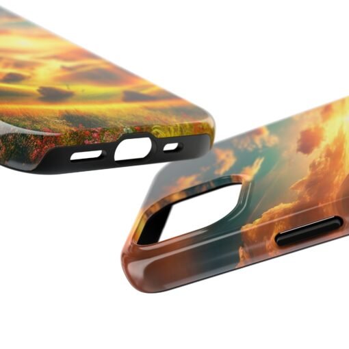 Golden Horizon Tough Phone Case - Image 8