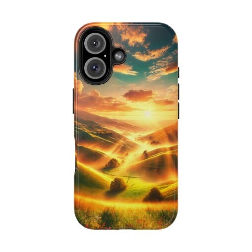 Golden Horizon Tough Phone Case - Image 10