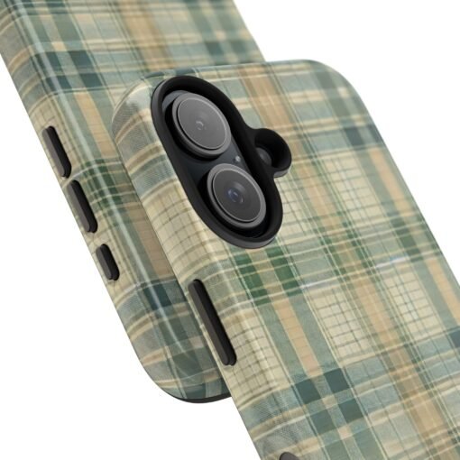 Weathered Harvest Plaid Tough Phone Case - Image 2