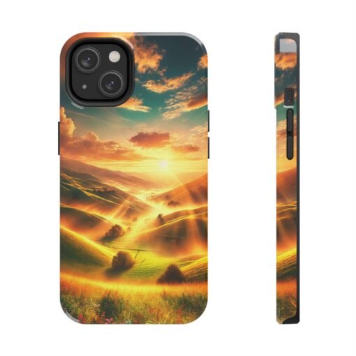 Golden Horizon Tough Phone Case - Image 6