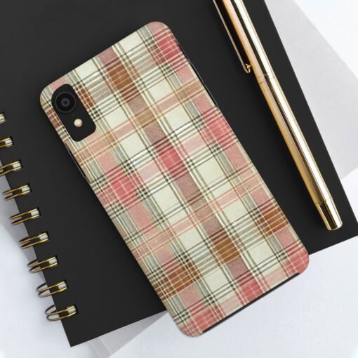 Apple Orchard Plaid Tough Phone Case - Image 4