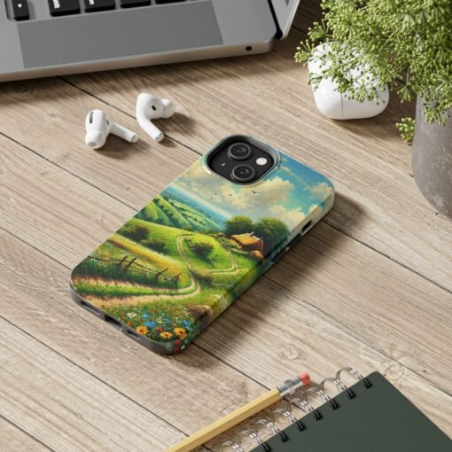 Sky Over Meadowcurve Tough Phone Case - Image 8