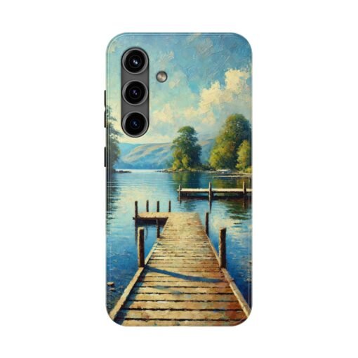 Reflections Before Noon Tough Phone Case