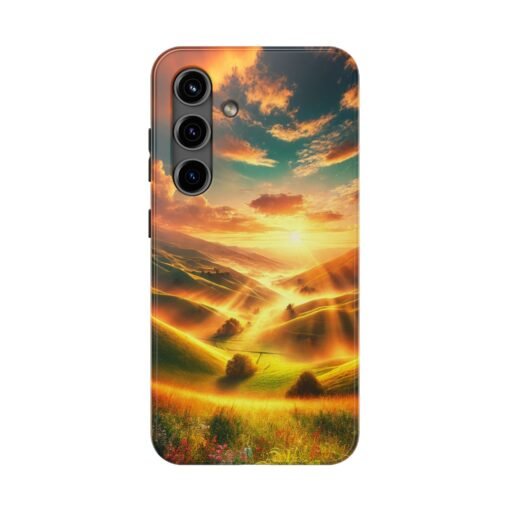 Golden Horizon Tough Phone Case