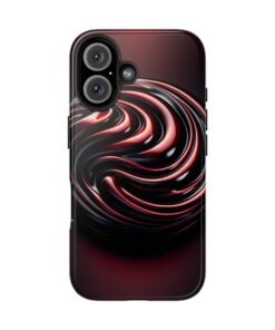 Dark Cherry Cascade Tough Phone Case