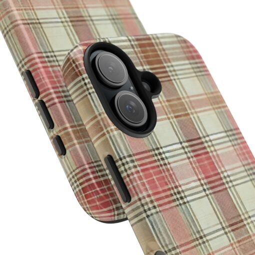 Apple Orchard Plaid Tough Phone Case - Image 2