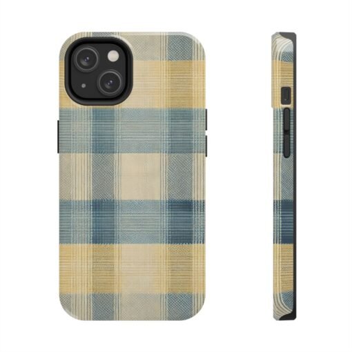 Country Fields Plaid Tough Phone Case - Image 6