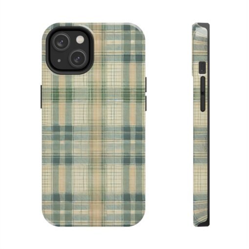 Weathered Harvest Plaid Tough Phone Case - Image 7