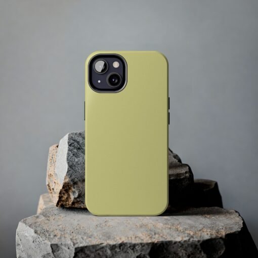 Canary Yellow Tough Phone Case - Image 5