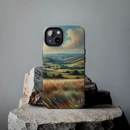 Above The Pastures Tough Phone Case - Image 5