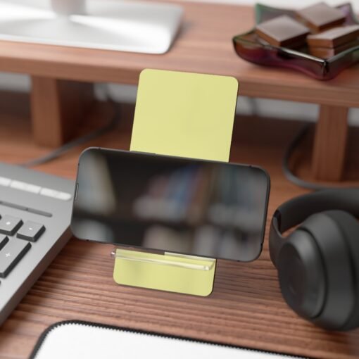 Canary Yellow Phone Stand - Image 4