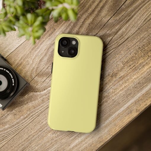 Canary Yellow Tough Phone Case - Image 9