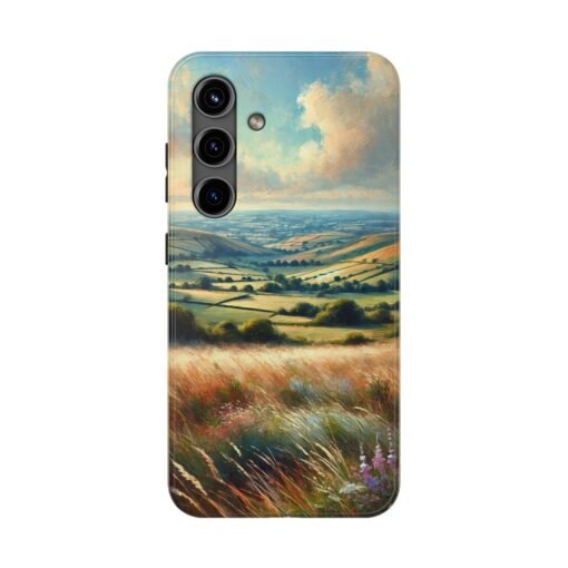 Above The Pastures Tough Phone Case