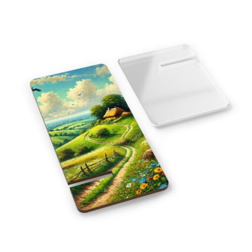 Sky Over Meadowcurve Phone Stand - Image 2