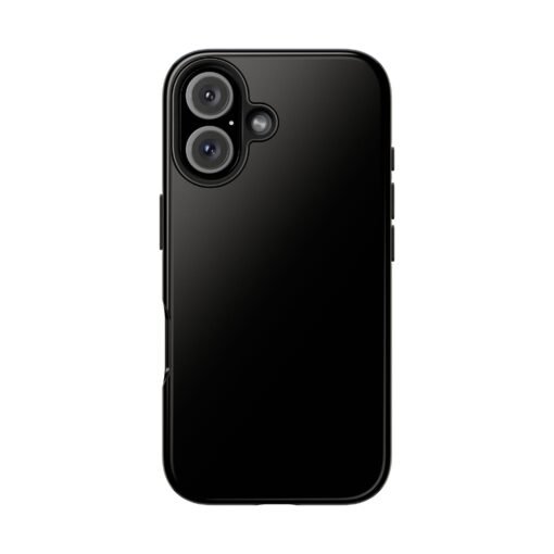 Sophisticated Black Tough Phone Case - Image 10